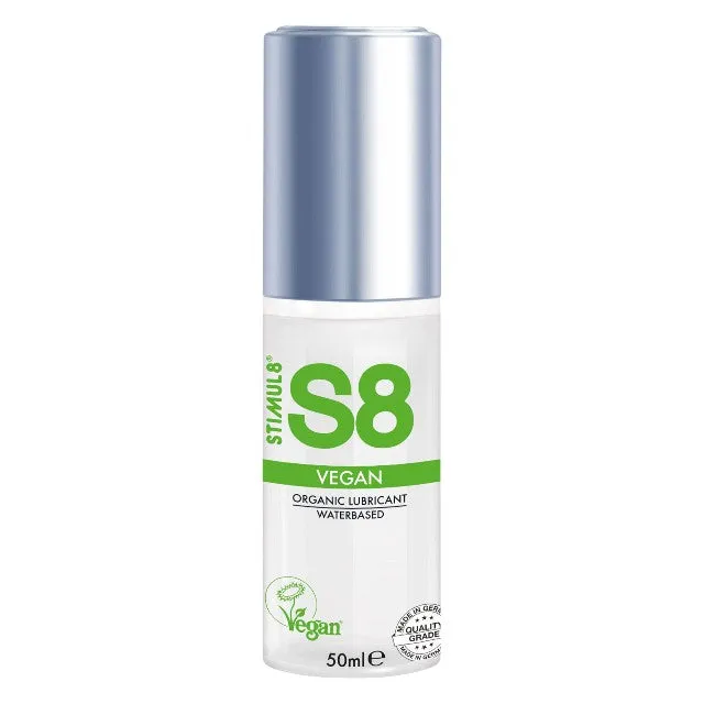 Lubrifiant pe bază de apă S8 Vegan Organic Lubricant. efect de durată. fără parabeni. 50 ml