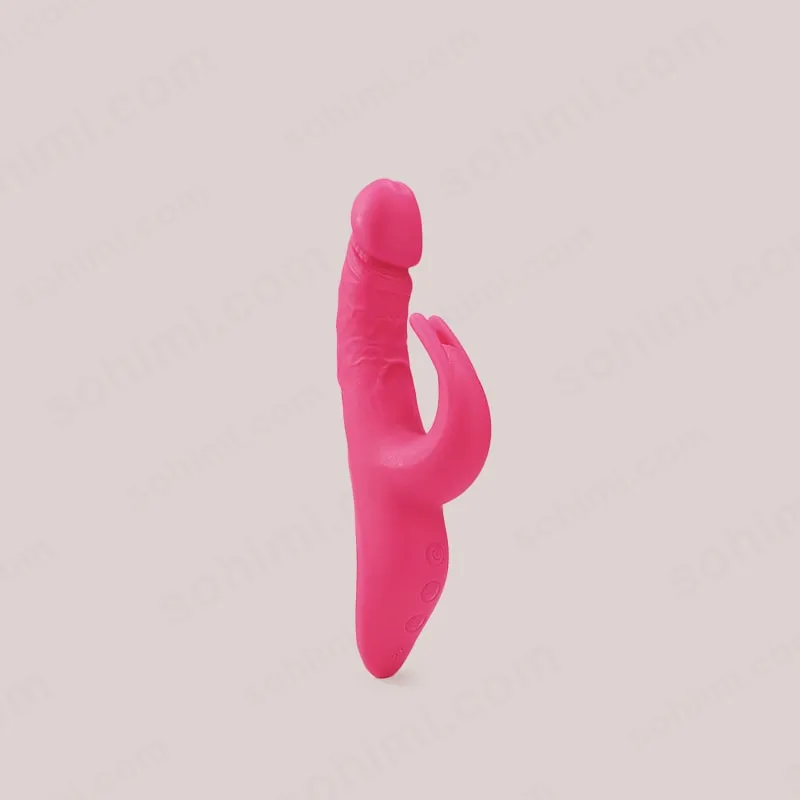 LUNA App Control Realistic Dildo Rabbit Vibrator