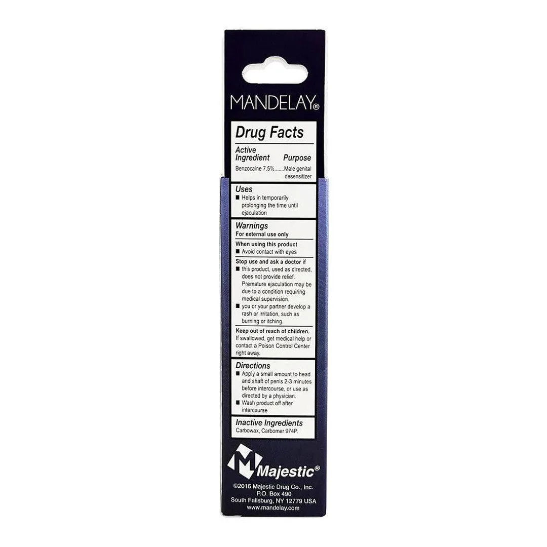 Mandelay Climax Control Gel | 1 Oz