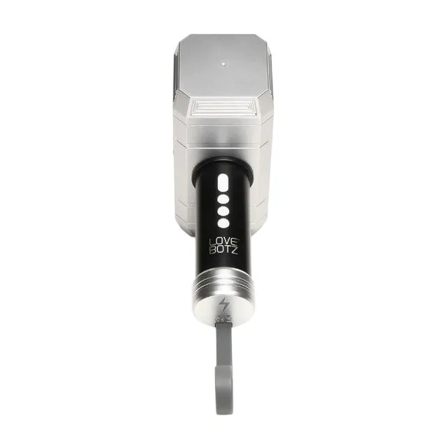 Masturbator XR BRANDS Thunder Stroker. în formă de ciocanul lui Thor. cu 5 funcții de aspirare. 7 funcții de vibrație. 3 viteze. 23 cm