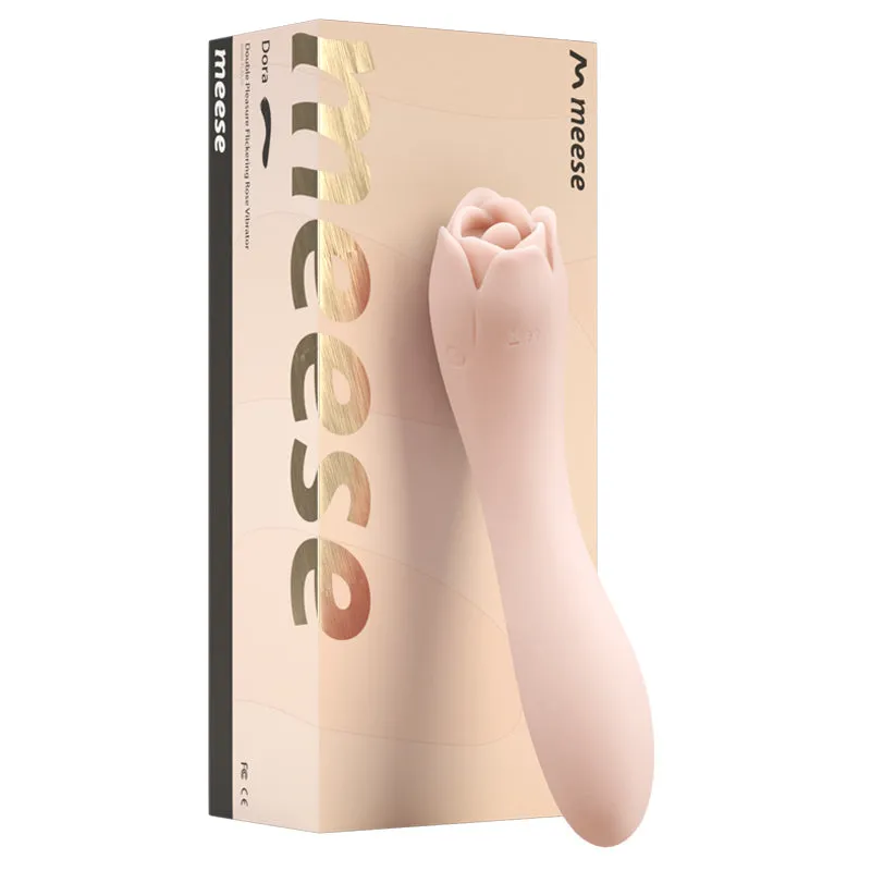 MEESE Dora Rose Clit Licking & G-Spot Vibrator
