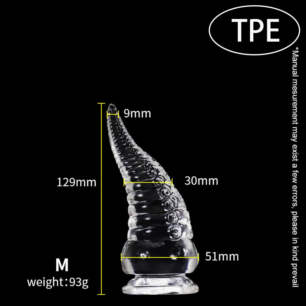 Monster Tentacle Dildos Butt Plug - Jelly Fantasy Anal Dildo Women Sex Toys