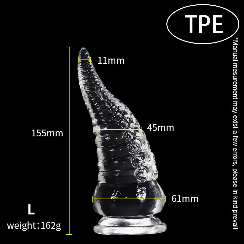 Monster Tentacle Dildos Butt Plug - Jelly Fantasy Anal Dildo Women Sex Toys