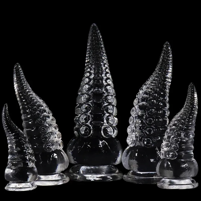Monster Tentacle Dildos Butt Plug - Jelly Fantasy Anal Dildo Women Sex Toys