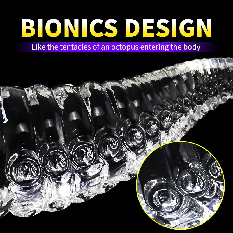 Monster Tentacle Dildos Butt Plug - Jelly Fantasy Anal Dildo Women Sex Toys