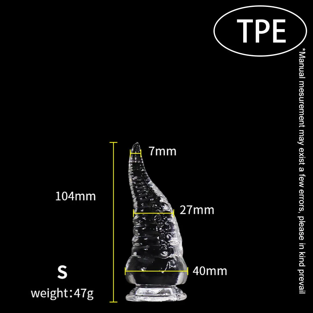 Monster Tentacle Dildos Butt Plug - Jelly Fantasy Anal Dildo Women Sex Toys