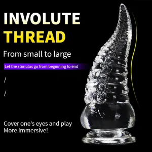 Monster Tentacle Dildos Butt Plug - Jelly Fantasy Anal Dildo Women Sex Toys