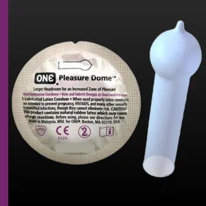 ONE Pleasure Dome Condoms with Reservoir Tip