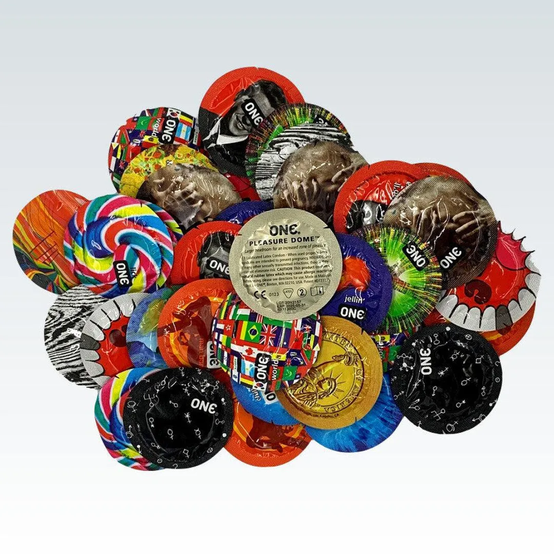 ONE Pleasure Dome Condoms with Reservoir Tip