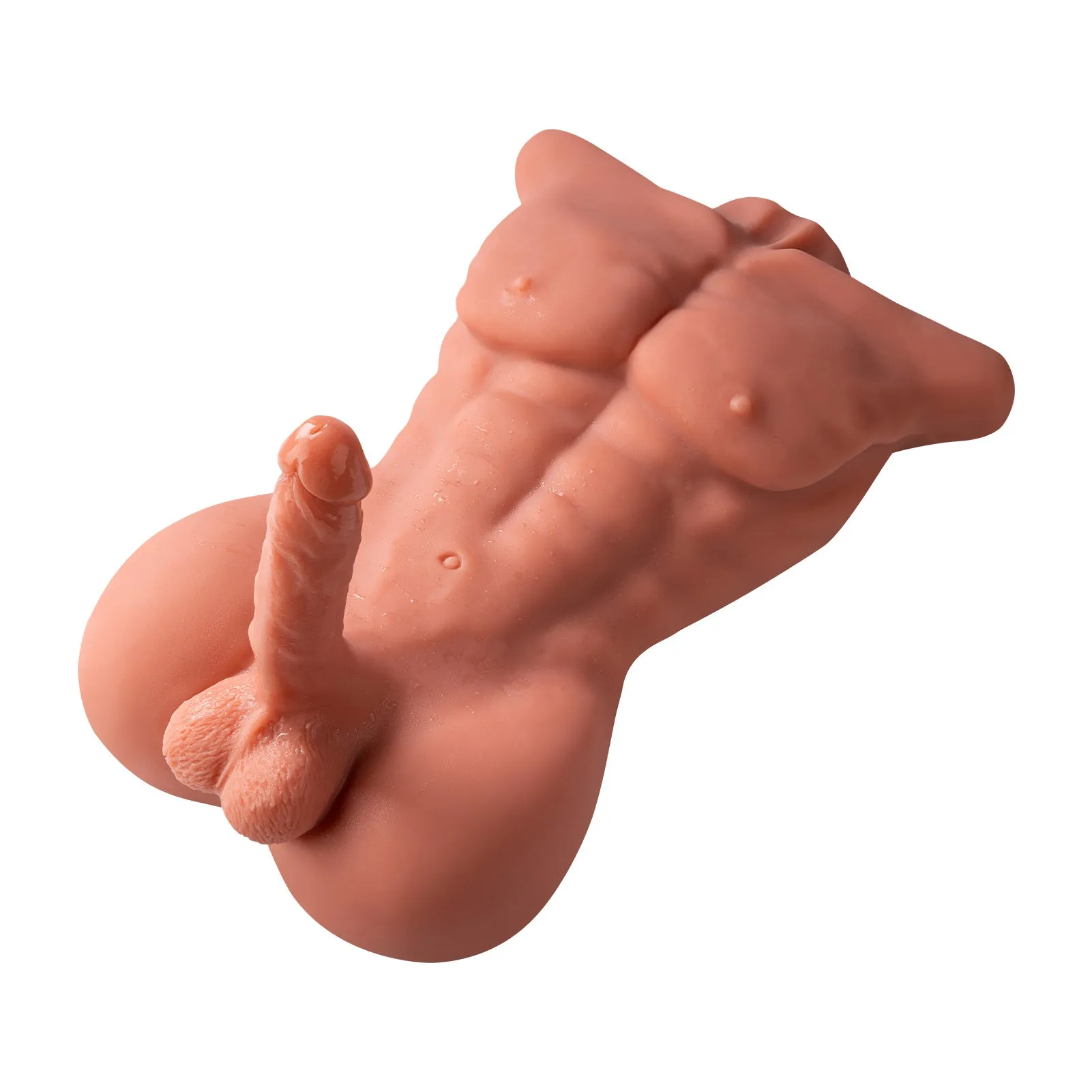 Oscar(For EU Customers): 16.75lb Sexy Male Torso Sex Doll with Dildo