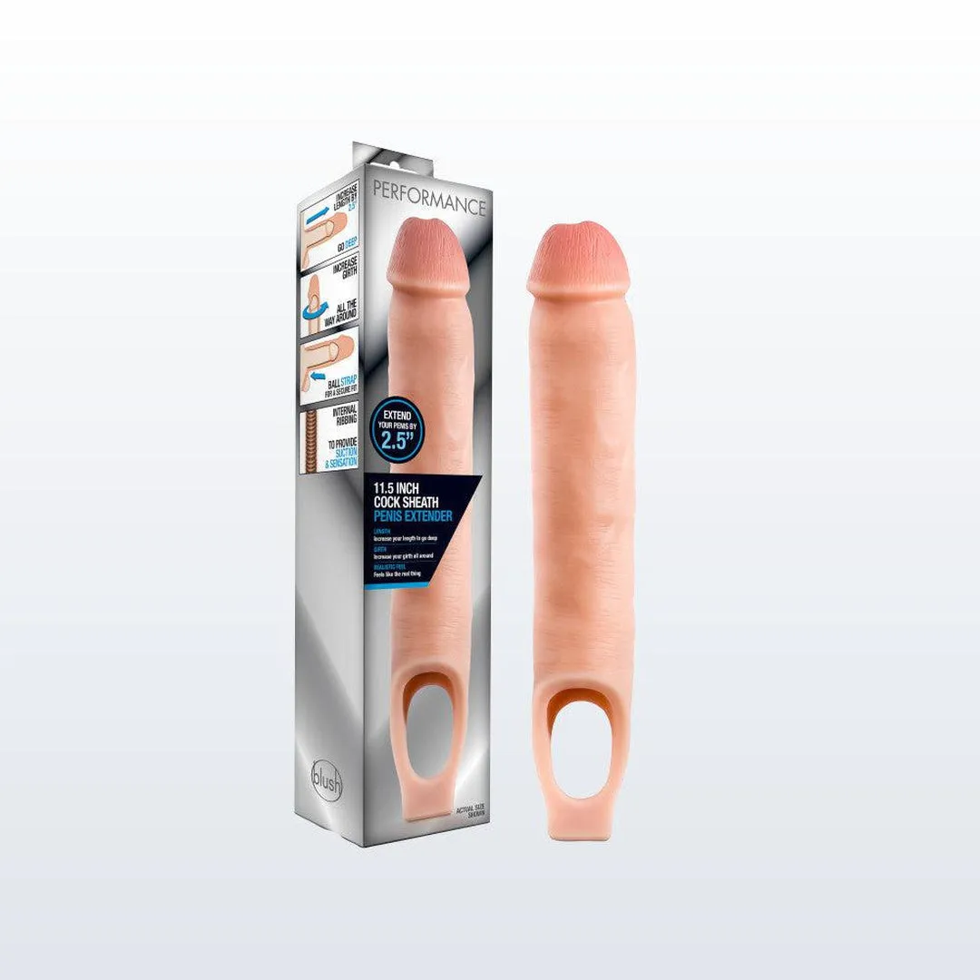 Performance - 11.5 Cock Sheath Penis Extender - Vanilla