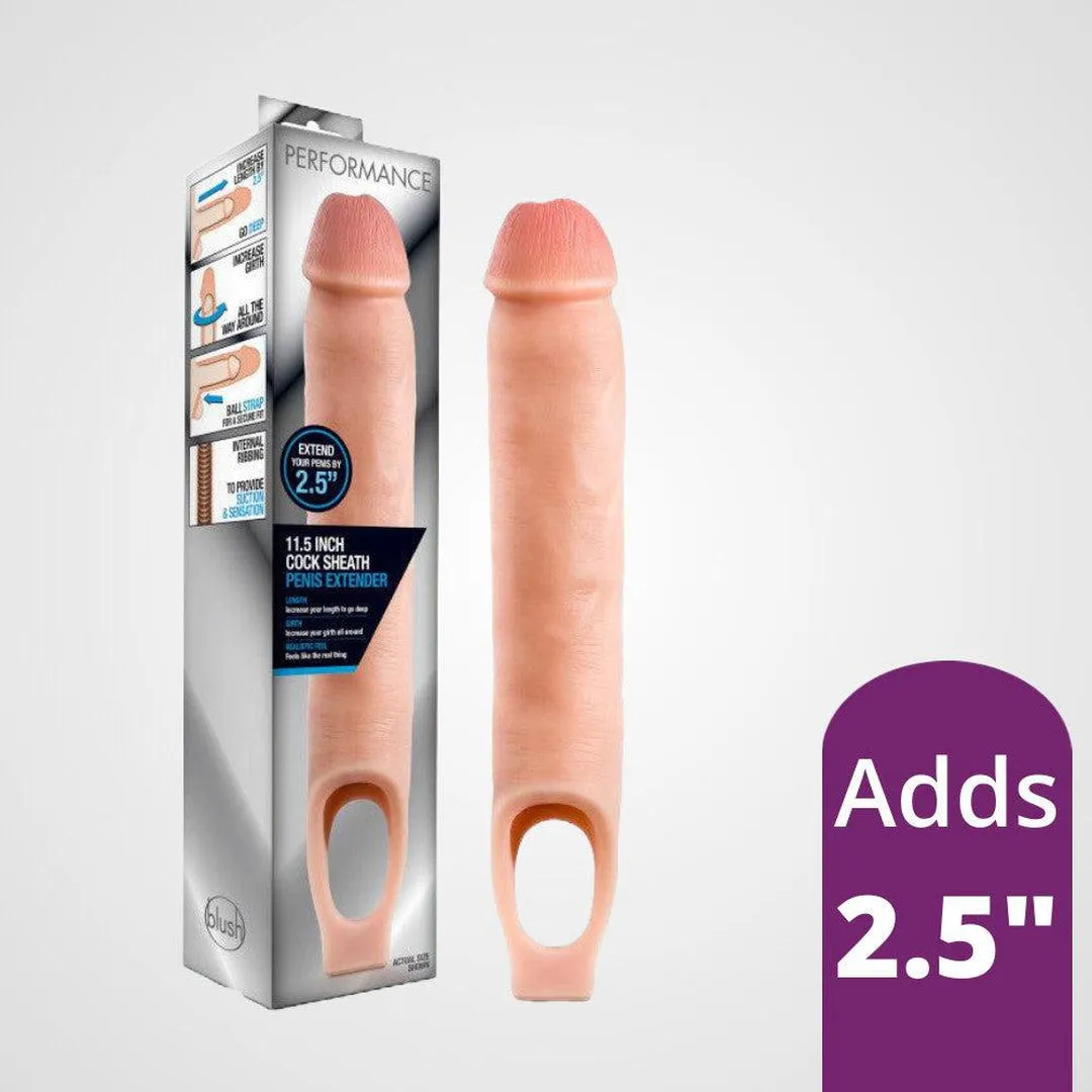 Performance - 11.5 Cock Sheath Penis Extender - Vanilla