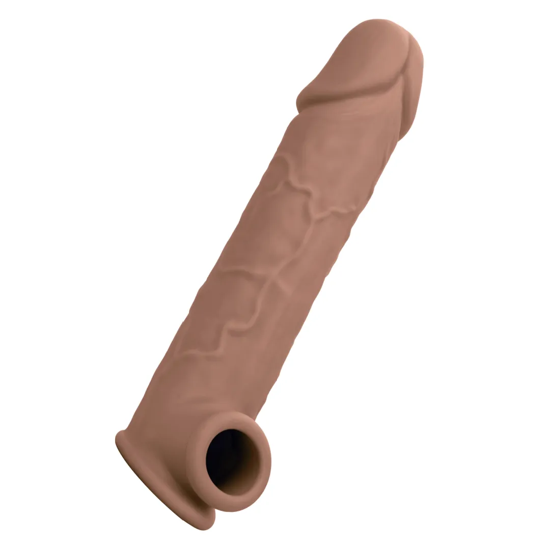 Performance Maxx Life-Like 8 Inch Extension with Ball Strap - Chocolate