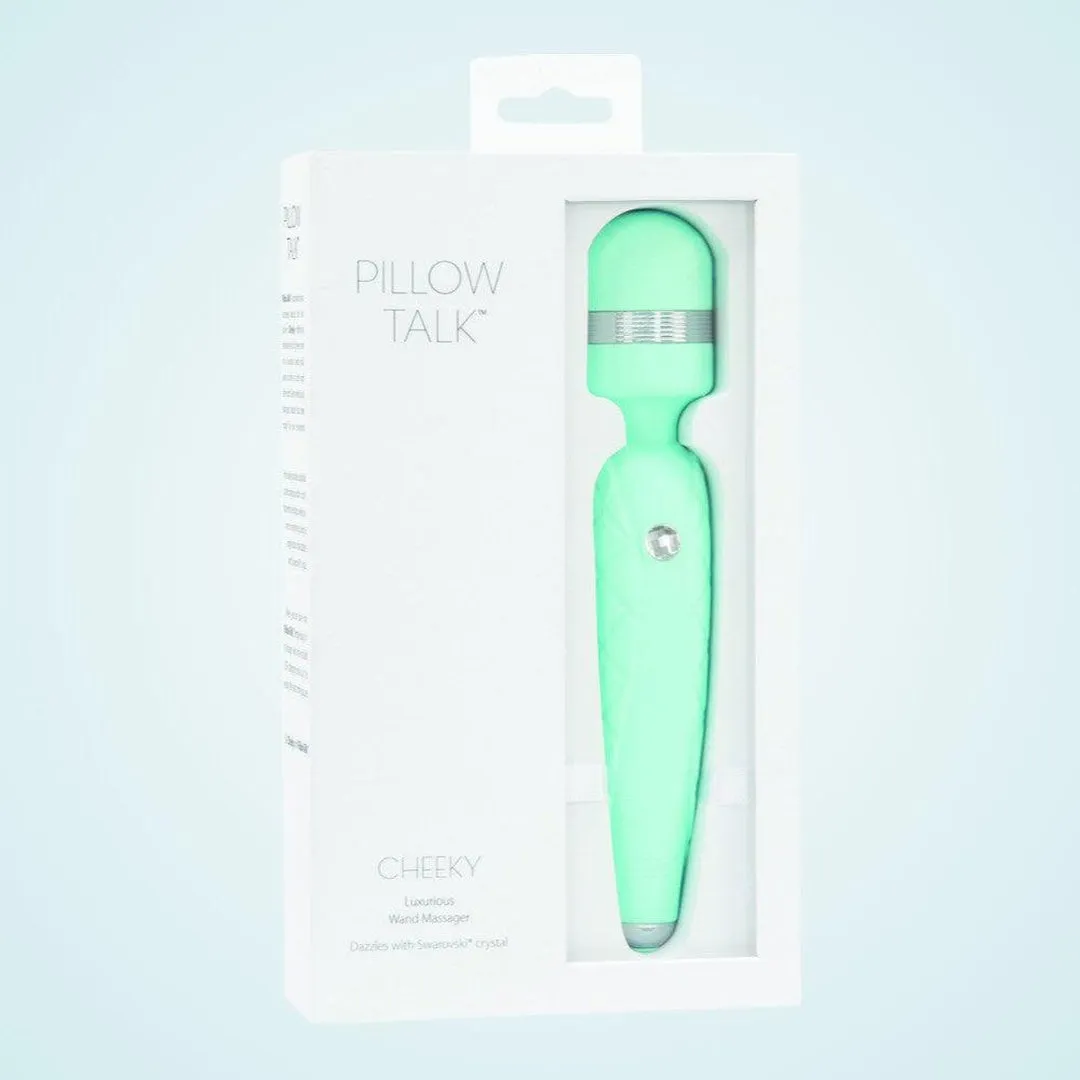 Pillow Talk Cheeky Clitoral Wand  - Teal