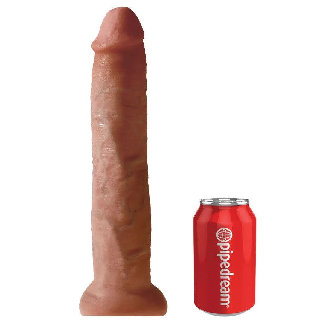 Pipedream King Cock 13 Tan Cock Dildo with Suction Cup