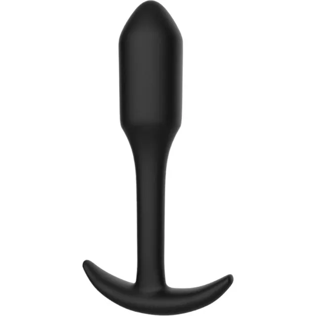 Plug anal TOYJOY Anal Play Smooth Plug - Extra Large. cu bază în formă de semilună. lungime 13.7 cm. diametru 2.9 cm. negru
