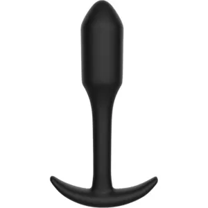 Plug anal TOYJOY Anal Play Smooth Plug - Extra Large. cu bază în formă de semilună. lungime 13.7 cm. diametru 2.9 cm. negru