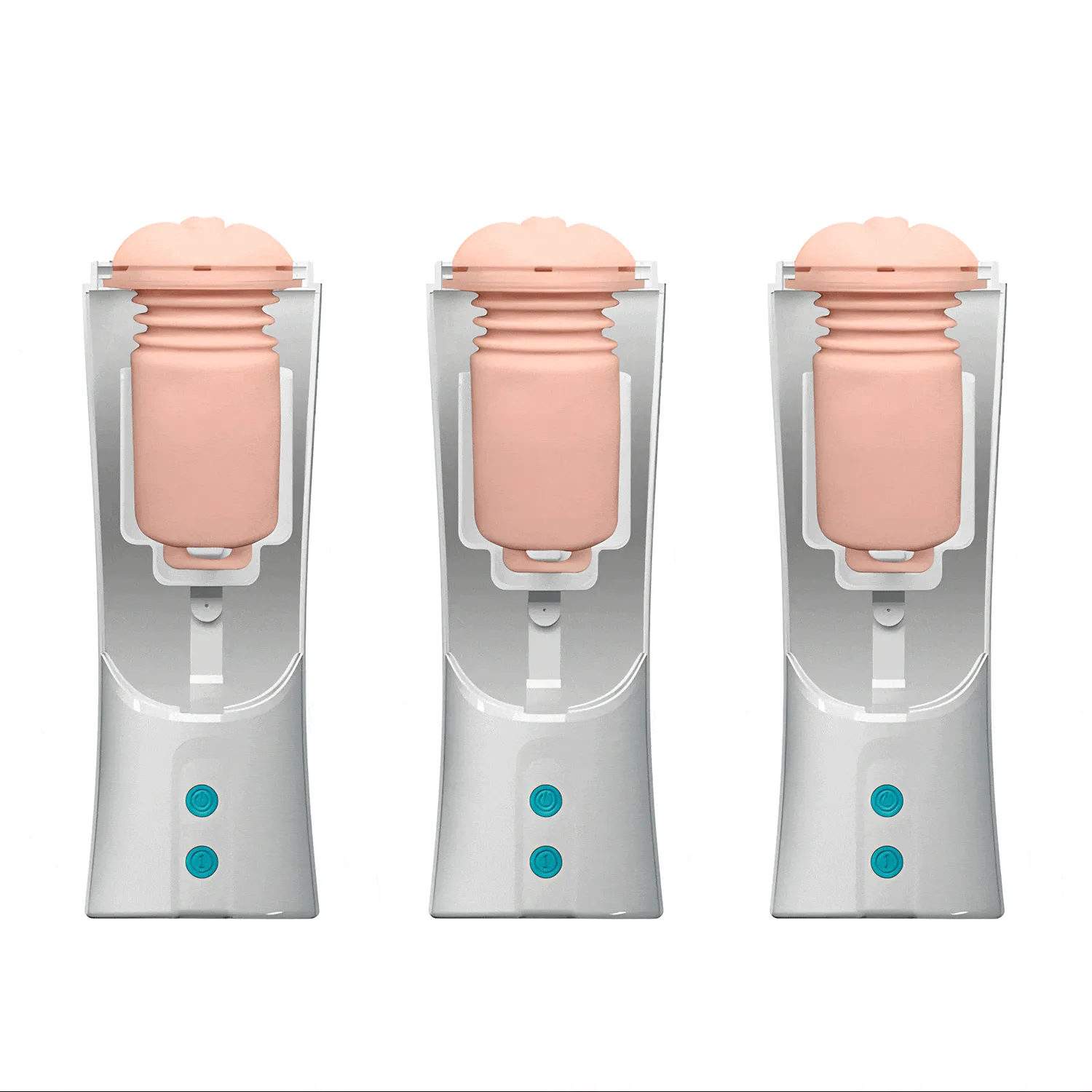 Pretty Love - Aby Automatic Thrusting Masturbator (White)