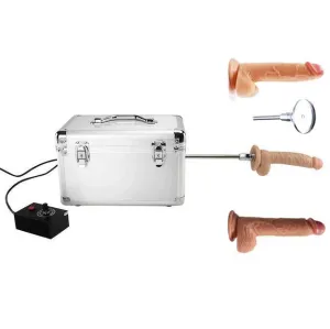 Private Sex Machine with 3pcs Huge Dick