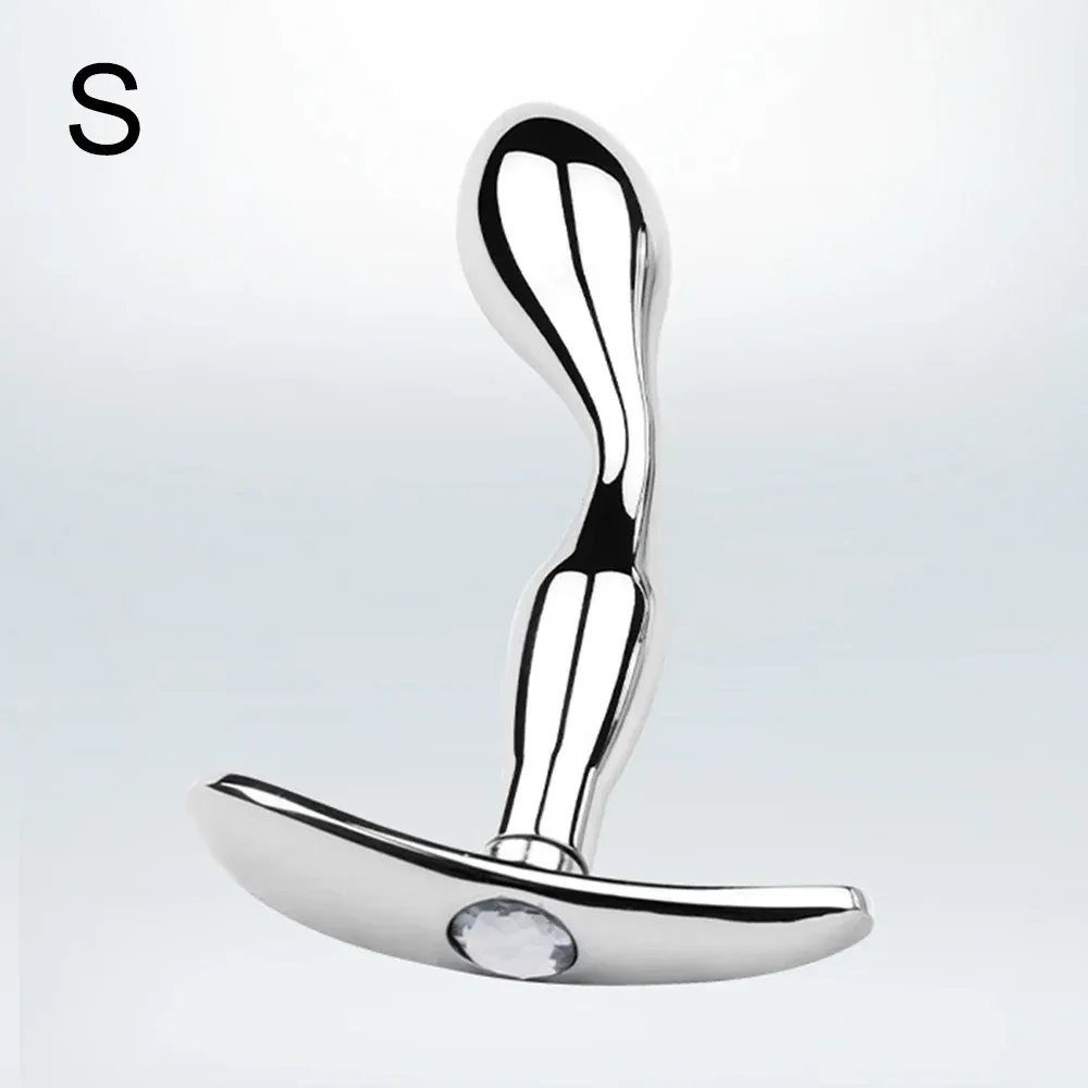 Prostate Massage Toys - Stainless Steel Butt Plug Anal Toys for Men Women - Domlust