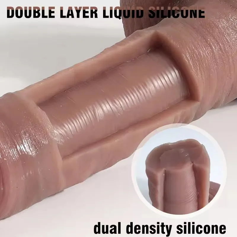 Realistic Dildos Butt Plug - 10 inch Life Size Male Penis Silicone Anal Dildo Female Sex Toy