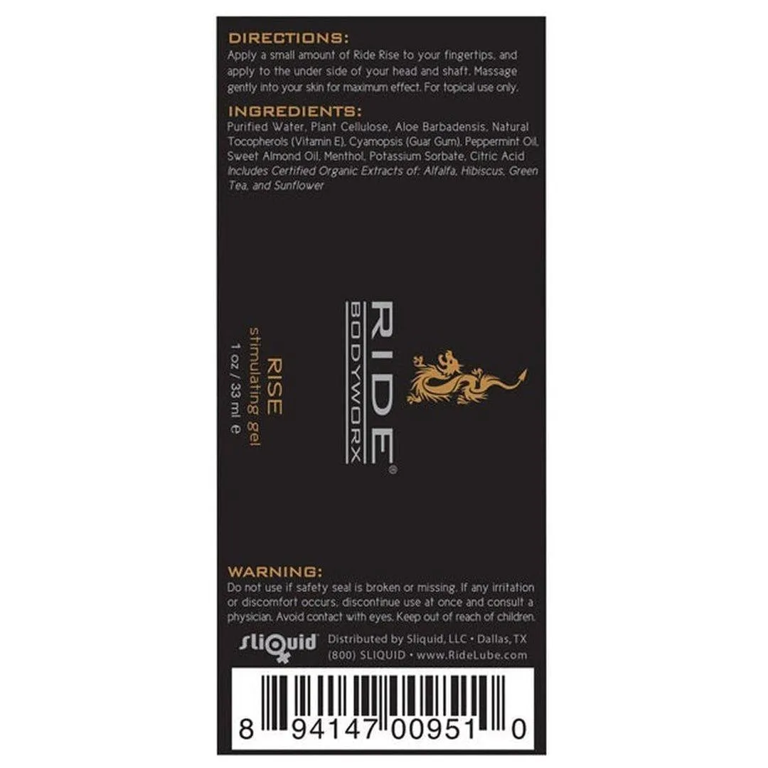 Ride Bodyworx Rise Stimulating Gel for Men