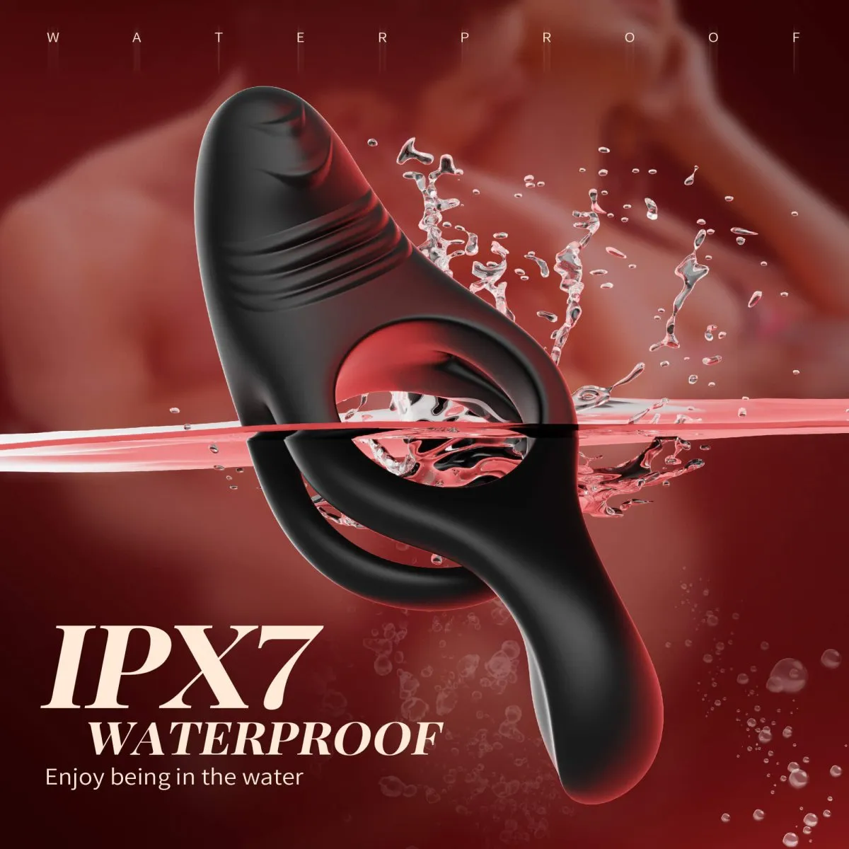 RYDEN|Multi Stimulation Vibration Penis Ring with Double Rings
