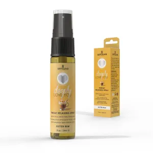 Sensuva Deeply Love You Butter Rum Throat Relaxing Spray