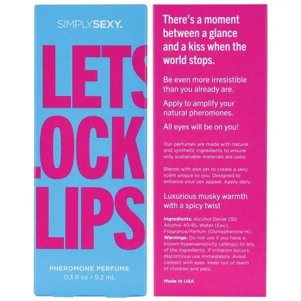 Simply Sexy Let's Lock Lips Pheromone Infused Perfume