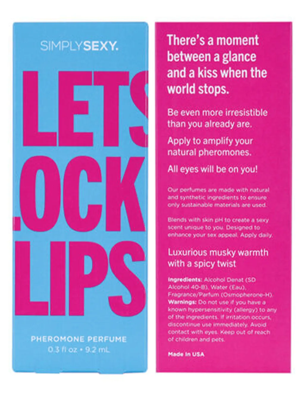 Simply Sexy Let's Lock Lips Pheromone Roll On