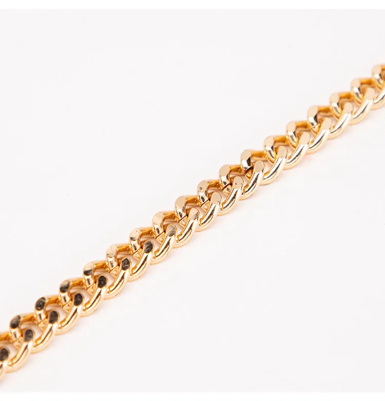 SM Leather Erotic Collar Chain Traction