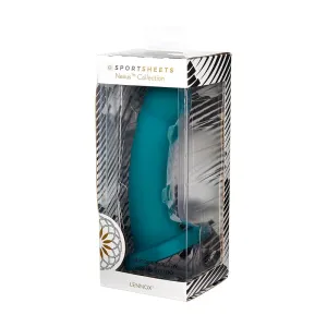 Sportsheets Nexus Lennox 8 Hollow Vibrating Dildo Green
