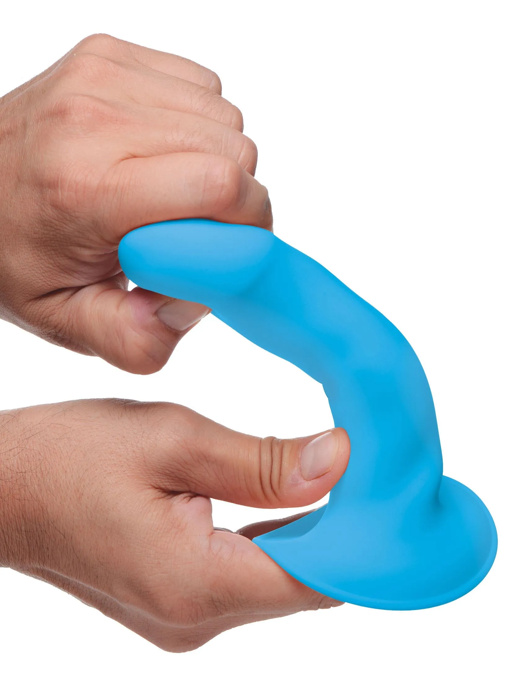 Squeezable Vibrating Dildo