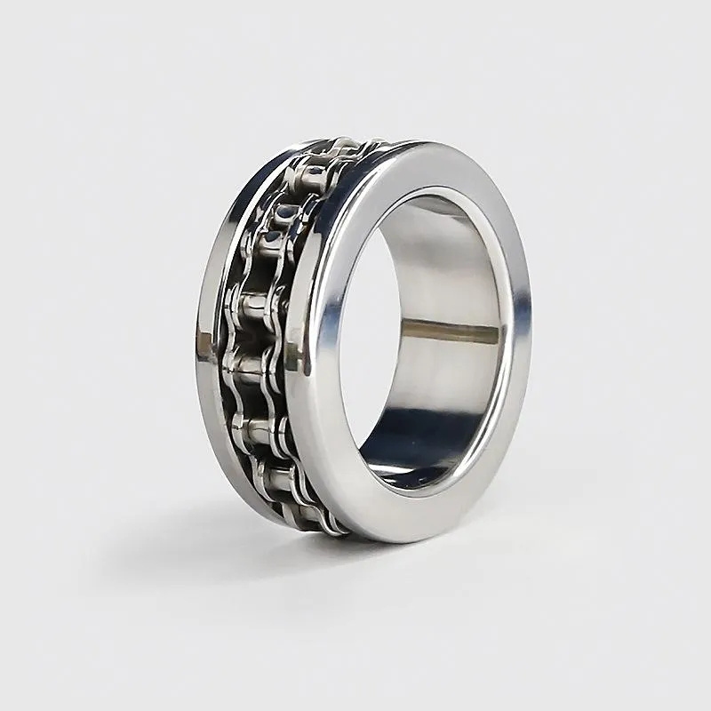 Stainless Steel Cock Ring Anti Early Ejaculation
