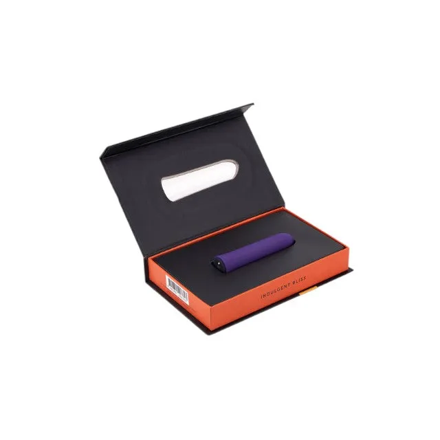 Stimulator clitoris NU SENSUELLE Bullet Iconic. cu funcție de memorie. 20 funcții de vibrație. culoare mov