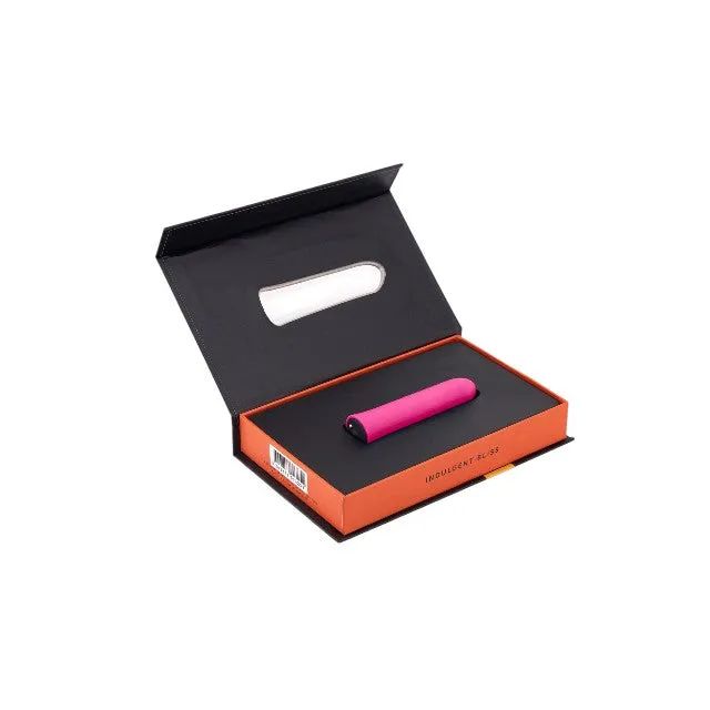 Stimulator clitoris NU SENSUELLE Bullet Iconic. cu funcție de memorie. 20 funcții de vibrație. culoare roz