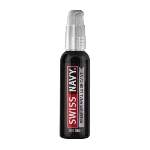 Swiss Navy Premium Silicone Anal Lubricant 2oz/59mL
