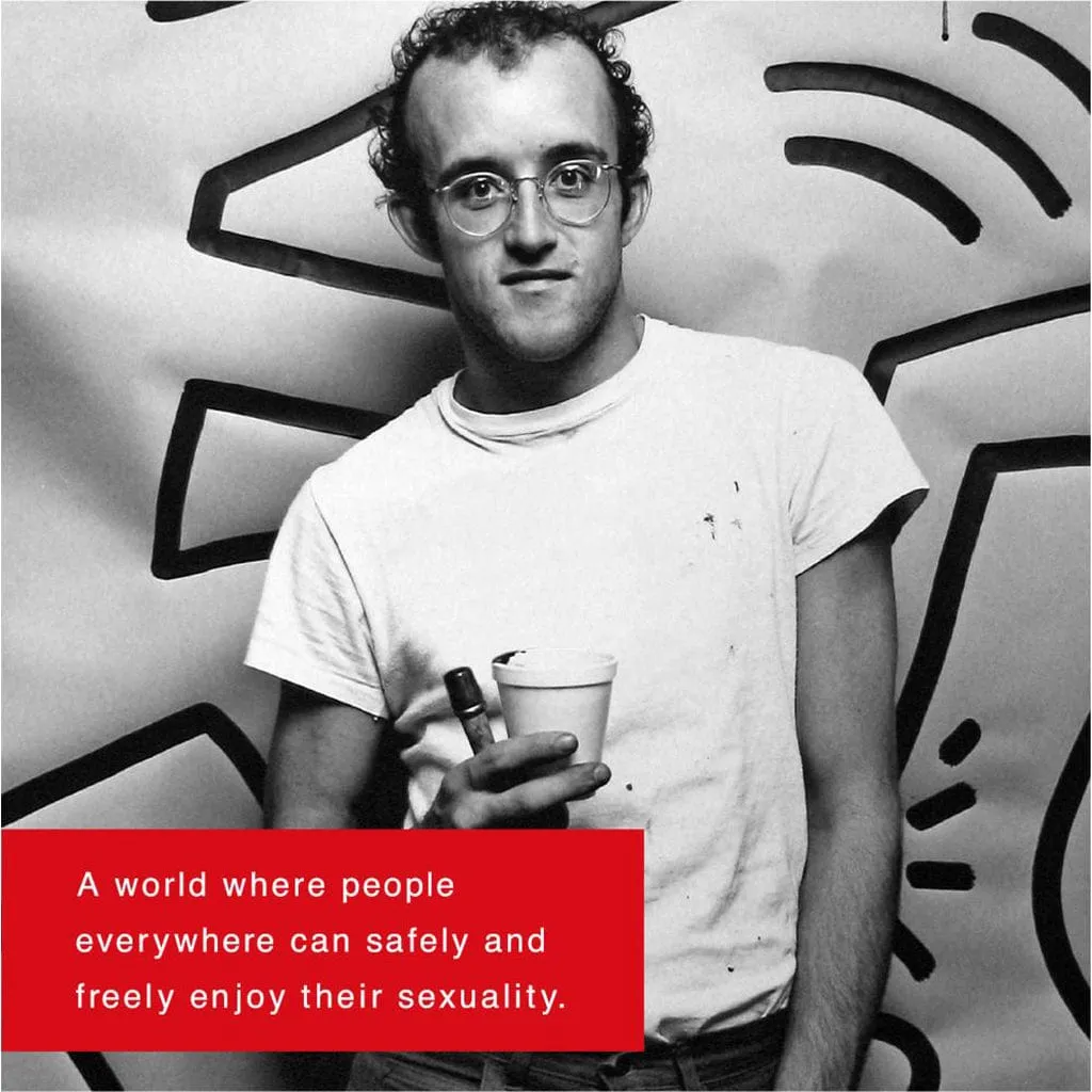 Tenga x Keith Haring Soft Case Cup
