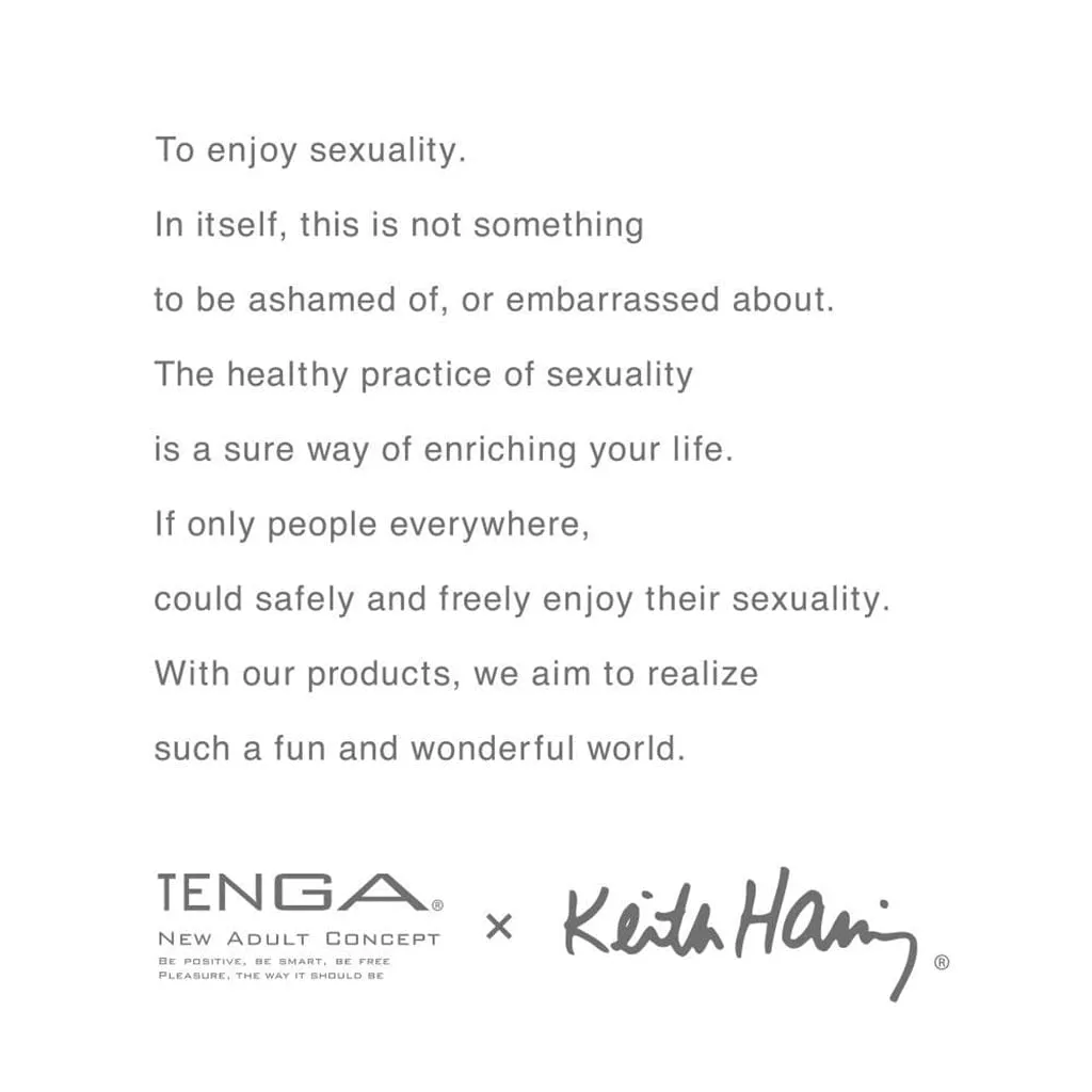 Tenga x Keith Haring Soft Case Cup