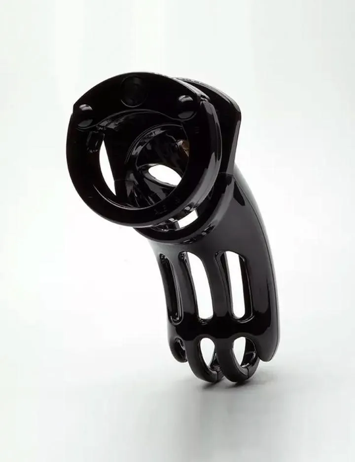 The Curve Male Chastity Device. Black
