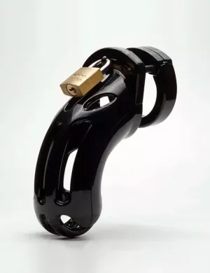The Curve Male Chastity Device. Black