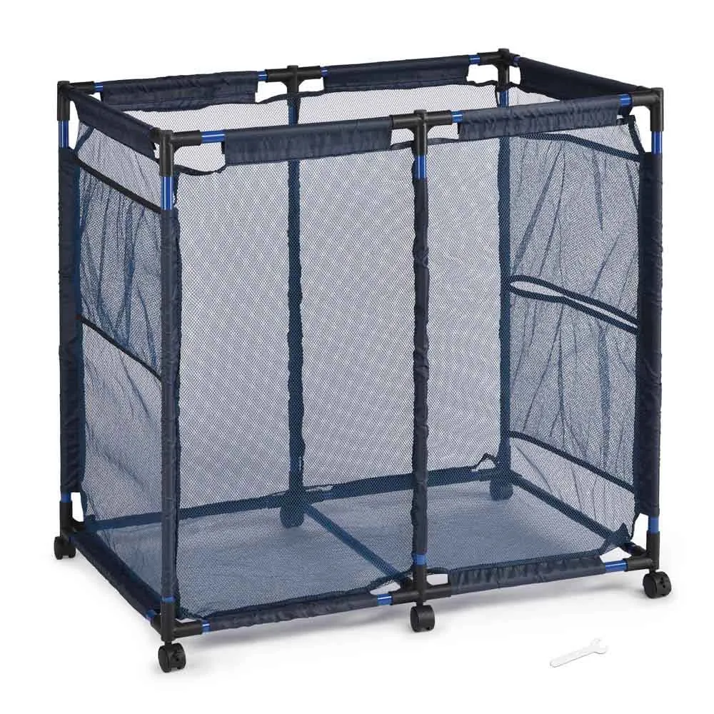 TheLAShop Pool Float Storage Bin Mesh with Pockets Large