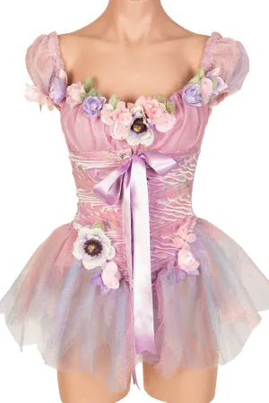 Titania Fairy Bodysuit with Tulle Skirt