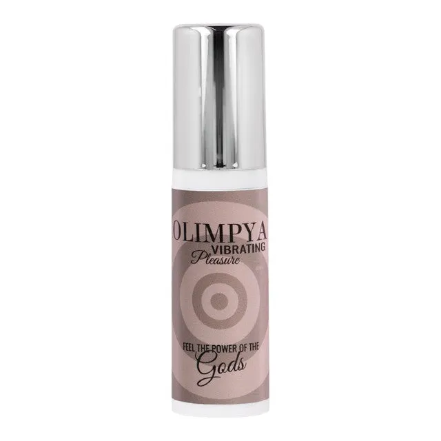 Ulei vibrator unisex OLIMPYA Vibrating Pleasure. pentru stimularea zonelor intime. cu efect puternic de furnicături. 6 ml (bej)