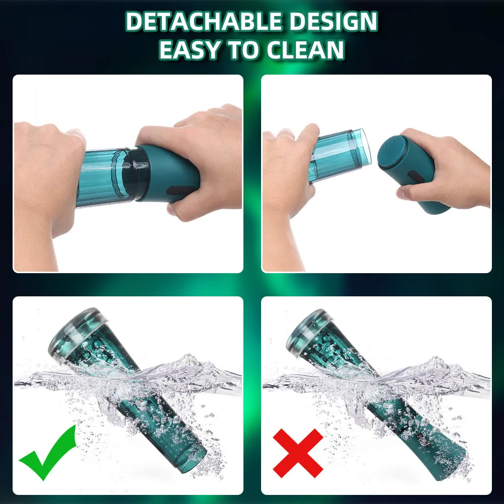 Vacuum Sucking Male Masturbator - Vibrating Penis Massage Silicone Pussy Sex Toy for Men