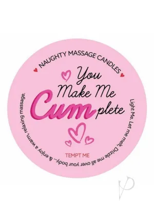 Valentine Mini Candle You Make Me