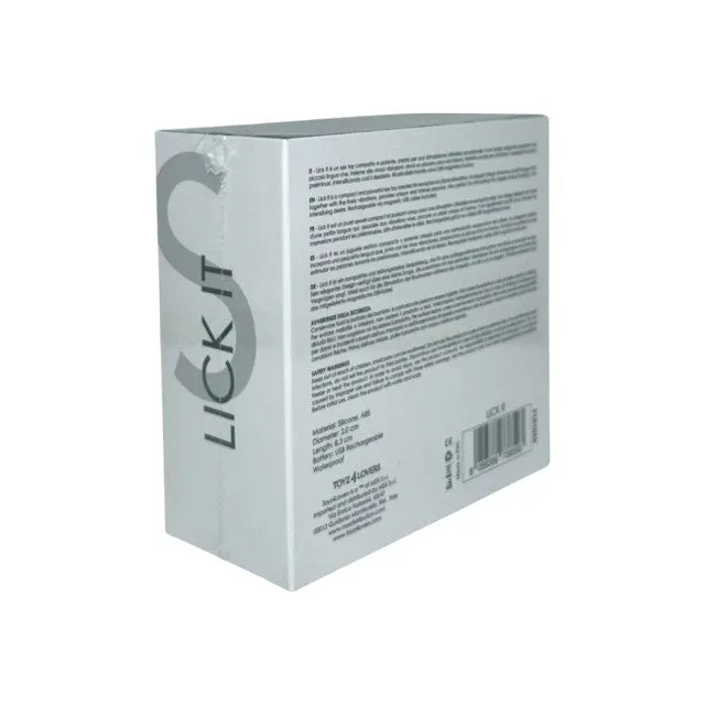 Vibrator TOYZ4LOVERS Elys Lick It. pentru clitoris și zone erogene. cu funcție de simulare sex oral. rezistent la apă. mov