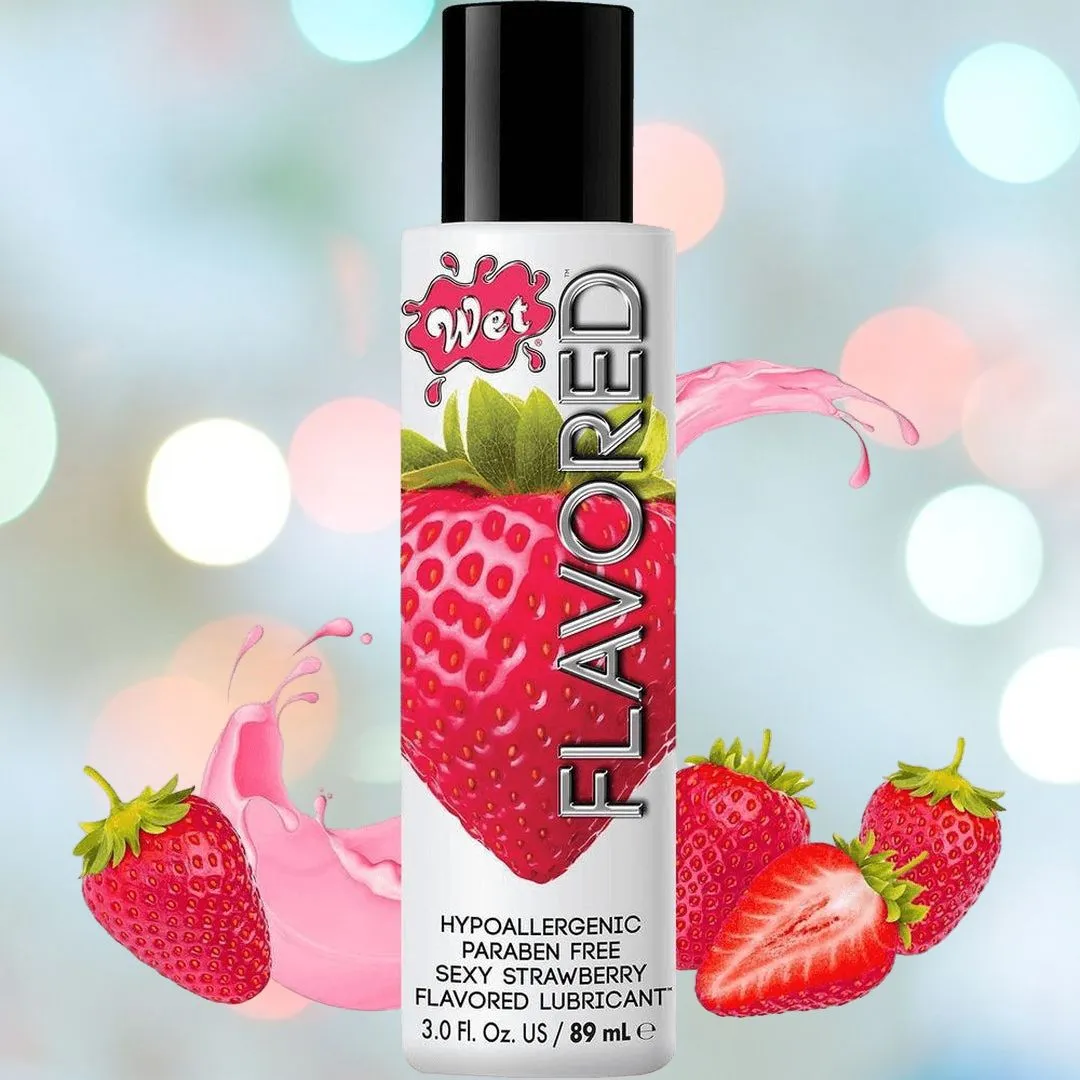 Wet Sexy Strawberry Flavored Lubricant 🍓