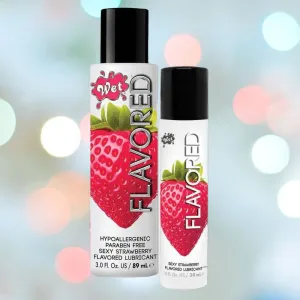 Wet Sexy Strawberry Flavored Lubricant 🍓