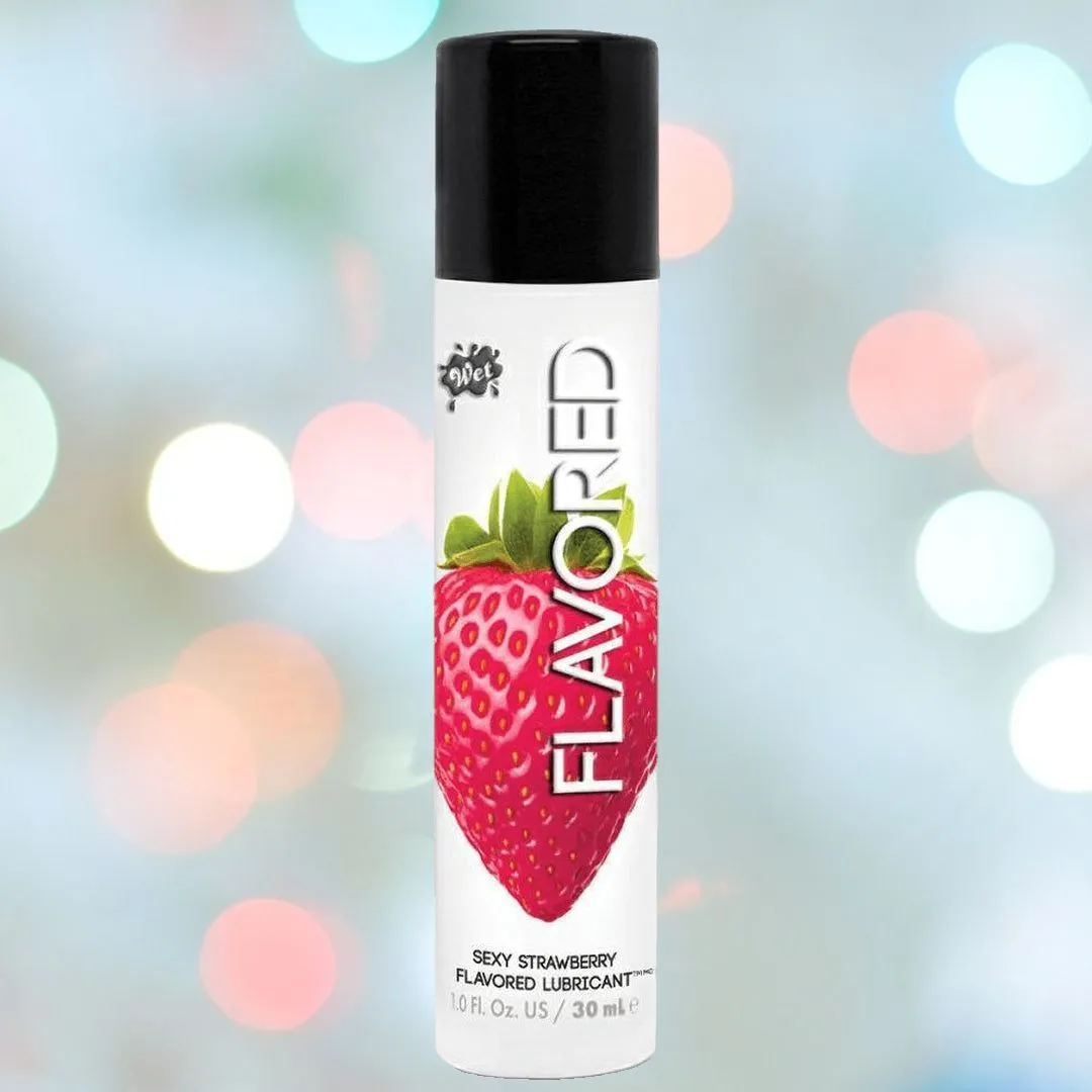 Wet Sexy Strawberry Flavored Lubricant 🍓